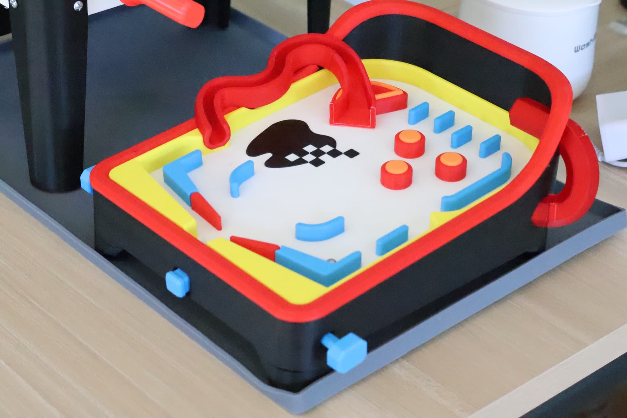 3D-printed pinball game