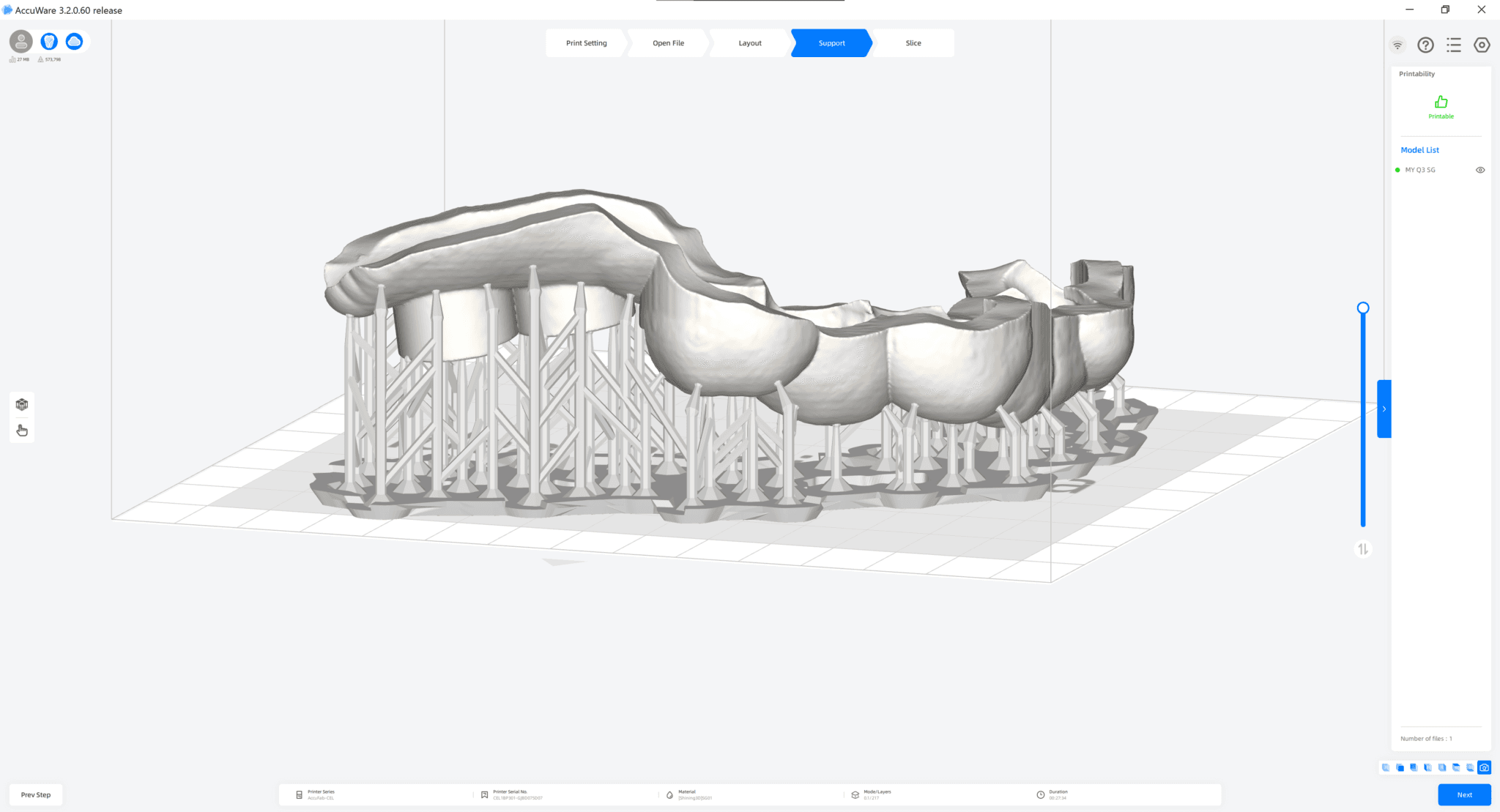 Figure 4: Accuware – some visual tweaks would really boost its usability
